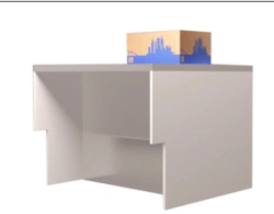 Parcel Reception Barrier MGN C+, Model "MS FURNITURE