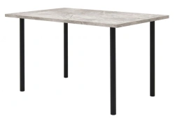 Rectangular Table with Metal Frame, Model ST6