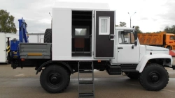 Mobile Workshop Laboratory Type 12N22 Modification 37124E with Crane ANT 1.8-2, ANT 2.5-2, ANT 4.4-1, ANT 5-2