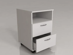 Mobile Cabinet with Drawers and Niche Model TP-4 by Edelwood
