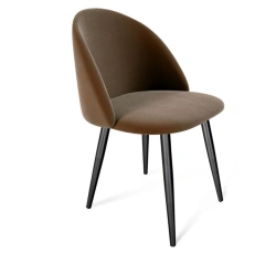 Elegant Microvelvet Dining Chair Sheffilton SHT-ST35/S95