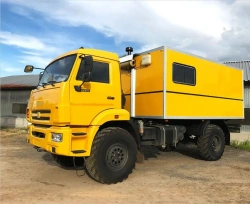 Special Transport Equipment - Repair and Welding Unit (ARS) UZST, Type 586C-29 on KAMAZ 43502-D5 Chassis
