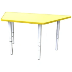 Adjustable Height Trapezoidal Table for Kids (Art. 50046-028)