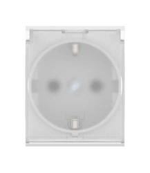 CADUCEUS ALING MODE Hidden Socket with Grounding 16A, 250V, Art. 653.0T
