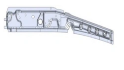 Front Side Panel Post A9606360016 for Cars