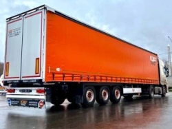 Foxtank 966616 Curtain Semi-Trailer with BPW Axles HSFALM 9010-15 V36K