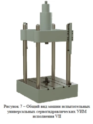 Universal Servo-Hydraulic Testing Machine UIM-100-VII