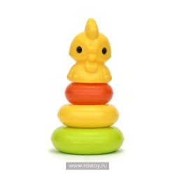Rooster Stacking Toy - 3 Rings