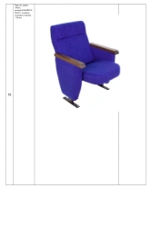 Public Seating Chair Rio - 540*740*915 mm with 110 mm Cushion Thickness