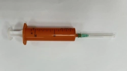 Sterile Single-Use 20ml Luer Lock Injection Syringe with Needle