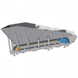 Belt Feeder for Uniform Material Delivery, 2.8 t/m³