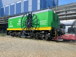 Electric Railcar Pusher TEV-HH for Industrial Use