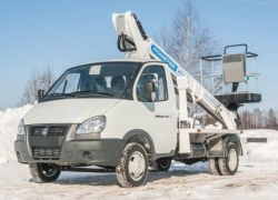 Hydraulic Aerial Work Platform AGP-14T GAZ-3302 14M 200/250KG 8.4M