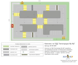Traffic Safety Training Complex "Auto City Zhu-Zhu" JU-ZHU-AV01