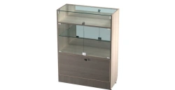 Low Showcase with Folding Front 800x350x1100mm