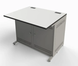 Standard Modular Technical Table with Storage - ARMER Sirius Series (ASTP)