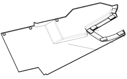 Upper Left Panel S.15-30.10.400 for Tram Cars