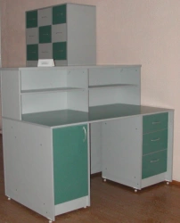 Medical Examination Table Type 3 with Storage Cabinets