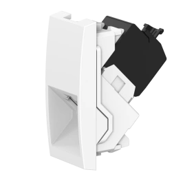 CADUCEUS ALING MODE RJ45 Keystone Socket Cat.6A FTP, 1M, White, Art. 666S.0