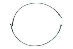 Double Metal Rope Safety Lanyard for Fall Protection RR-2202