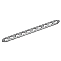 Surgical Implant Straight Plate for Bone Fragment Fixation