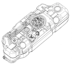 Diesel Fuel Tank for Gazelle Next Bus Model A31R32-1101006