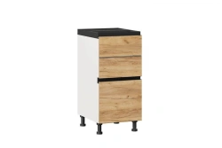 Luxury Kitchen Cabinet Front with 3 Drawers - Sherwood LD.281110.000