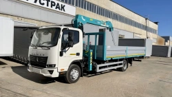 Board Platform Vehicle 4389X8 with Folding Sides and Rear, KOMPAS Chassis