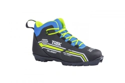 Trek Quest1 Black Ski Boots (Neon Lime Logo) S