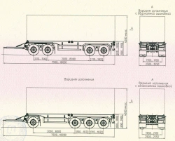 Container Transport Platform SAV 83434K