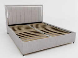 Double Bed Vivaldi with Soft Headboard