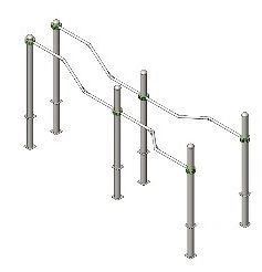 Training Parallel Bars for Tricep Development - AKS-711