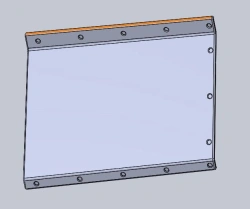 Front Left Roof Side Panel for Tram 71-411.16.23.241