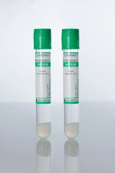 Sterile Vacuum Blood Collection Tubes with Sodium Heparin & Gel 16x100 mm