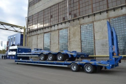 Heavy-Duty Trailer Polittrans 94182-010 for Transporting Equipment
