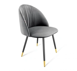 Comfortable Microvelour Upholstered Chair Sheffilton SHT-ST35-1/S95-1