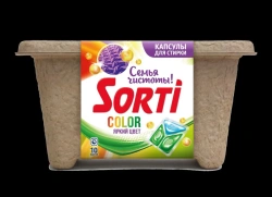 Sorti Color Liquid Laundry Detergent Capsules