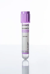 Vacuum Blood Collection Tubes with K2 EDTA, 13*75 mm, 3.5 ml