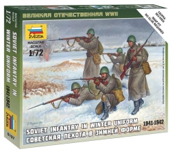 Soviet Infantry Winter Uniform Model 1941-1942