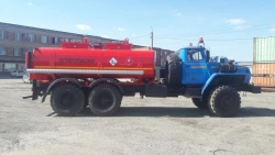 Oil and Petroleum Products Tanker Truck AC, ACN 4671L6-10 on Ural-4320-60 Chassis