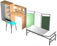 Wooden Children's Furniture Set