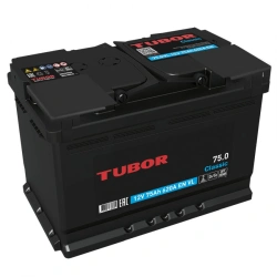 TUBOR Classic 6СТ-75.1(0) VL Lead-Acid Starter Battery