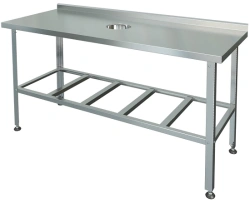 Stainless Steel Waste Collection Table SPSO-1-0.7/1.5