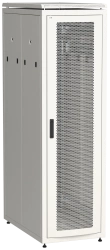 19" Network Cabinet LINEA N 38U Perforated Front Door Gray