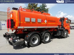 Fuel Tanker Truck 7074A3-50 on Kamaz 65111-50 Chassis