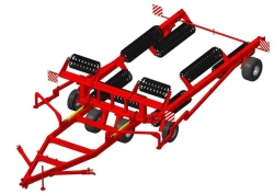 Ring-Spiked Roller KKS-15 for Soil Compaction and Leveling