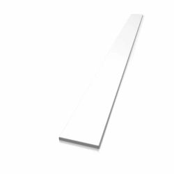 Linear Metal Panel "Yar-Panel" - X Medium (190 x 2470 mm) White 0.45 mm