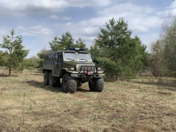 ZTM 30081-12 All-Terrain Wheel Vehicle for Snow and Swamp Transport