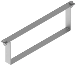 Belt type cover clamp ONL FX 000x00, with overall dimensions from 100x40 mm to 600x200 mm, 1,5 mm thick, steel, galvanised