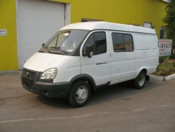 Animal Transport Van 3008BG - 1, 3008BG - 2 based on GAZ 2705, 27055, 27057 Chassis